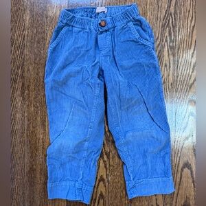 La Coqueta Blue Corduroy Kids Pants